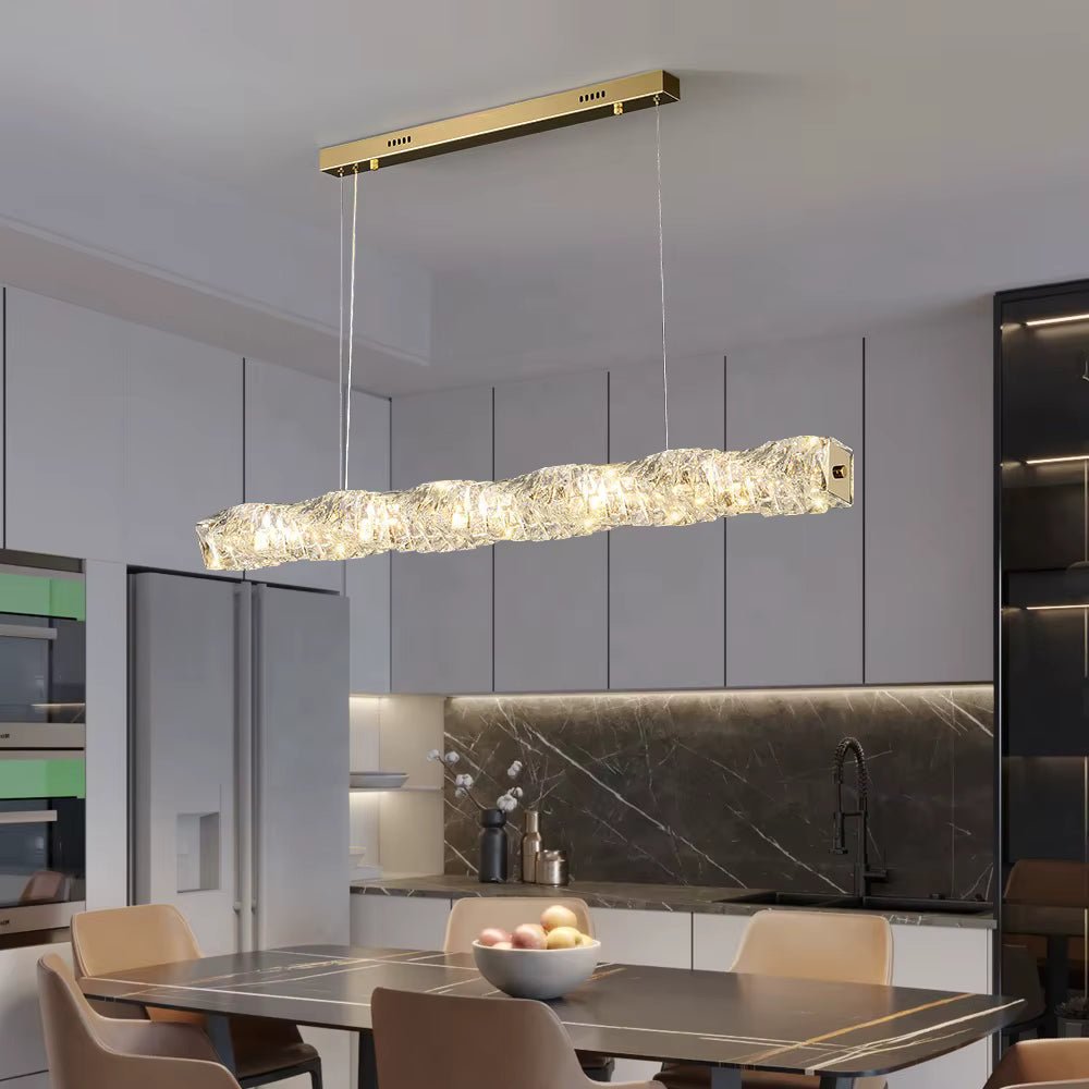 A0e6739ba23ce4e94be6065bc7505bfd50 gold-crystal-linear-led-pendant-light-for-dining-table-or-bar-33324765